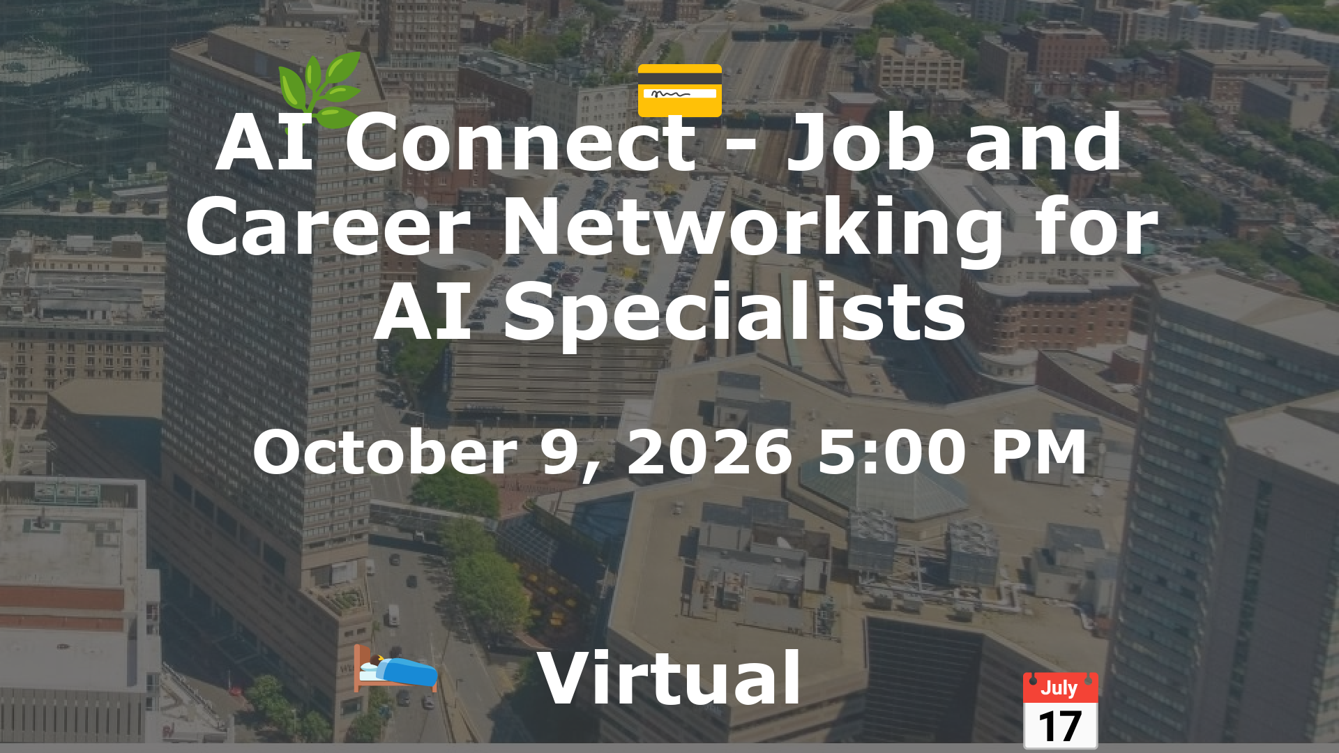 AI Connect - Job and Career Networking for AI Specialists event image